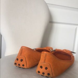 Tod’s suede driving loafers. Size 8.5